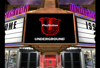 PlayStation Underground 3.2 Title Screen
